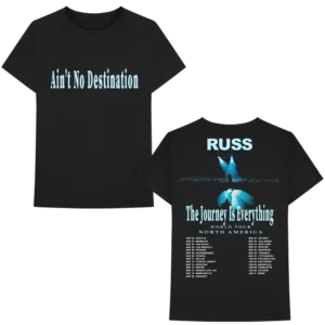 AIN’T NO DESTINATION T-SHIRT-Russe Merch Shirts